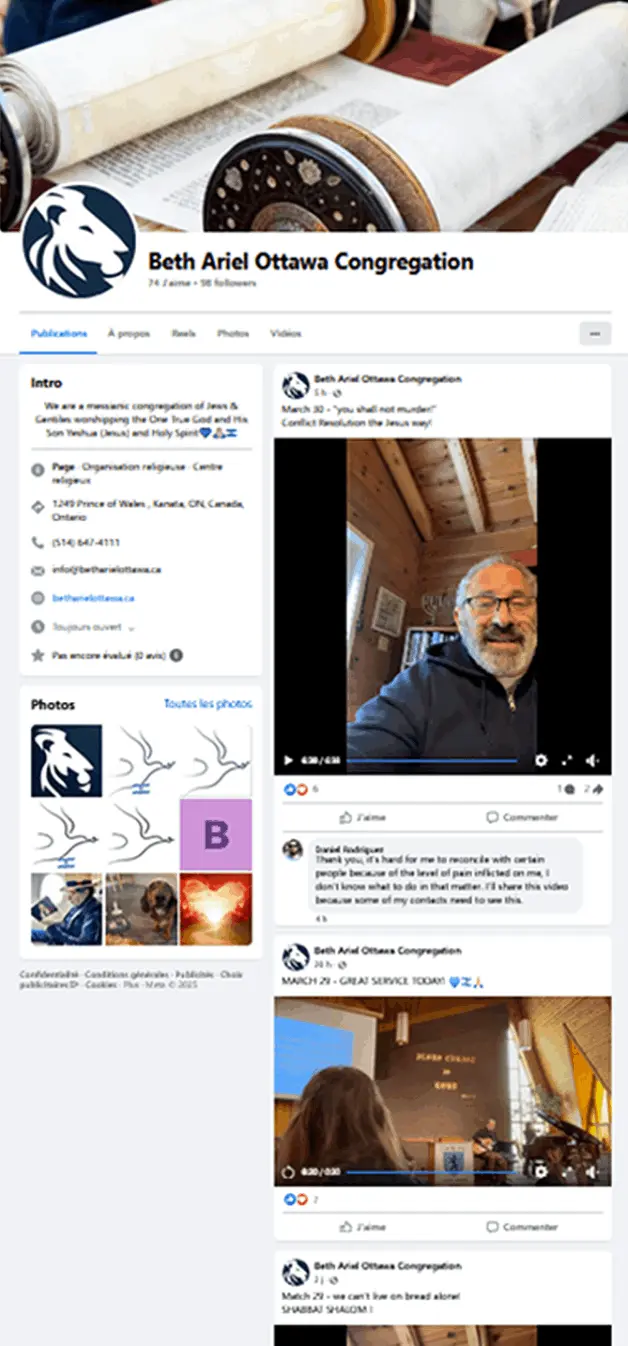 Beth Ariel on Facebook